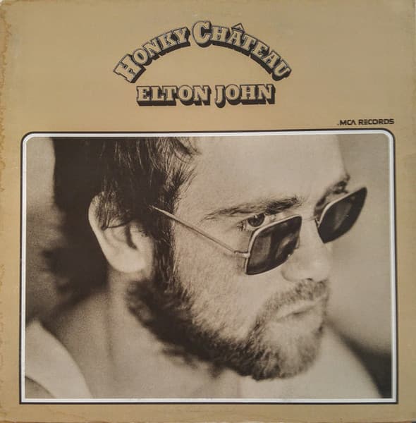 Elton John – Honky ChâTeau vinyl cover art