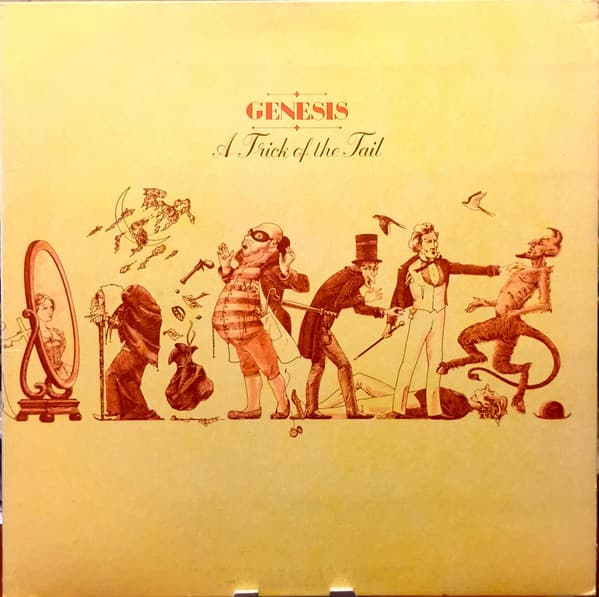 Genesis – A Trick Of The Tail vinyl cover art