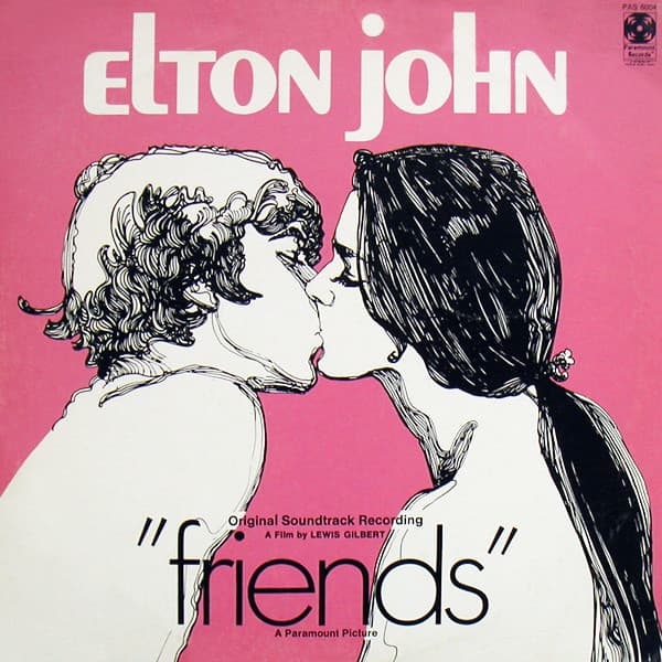 Elton John – Friends vinyl cover art