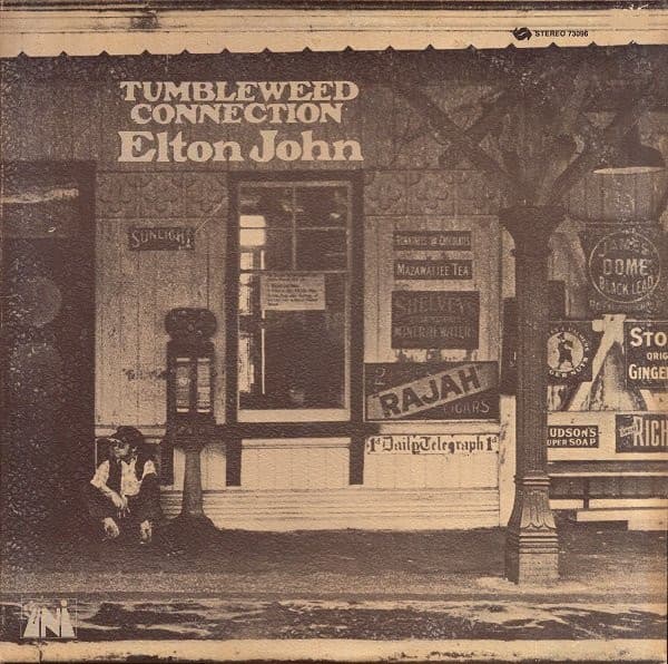 Elton John – Tumbleweed Connection vinyl cover art