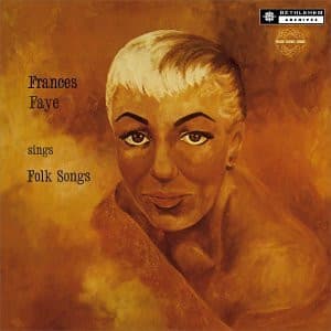 Frances Faye – Frances Faye Sings Folk Songs vinyl cover art