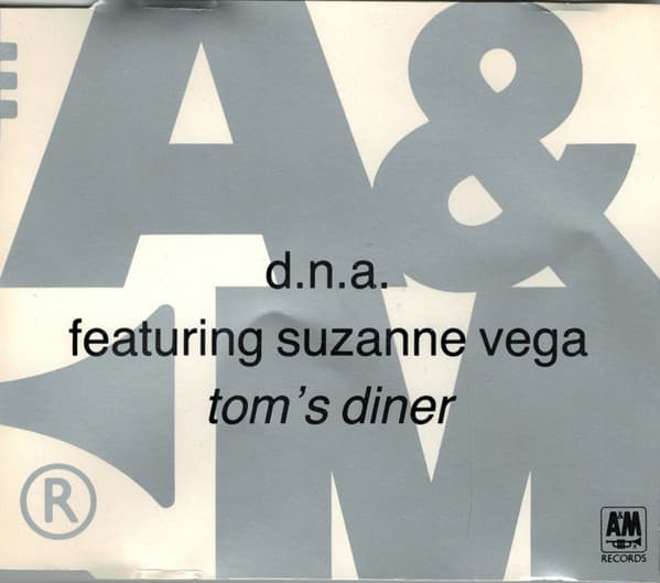 Suzanne Vega Dna – Tom'S Diner vinyl cover art