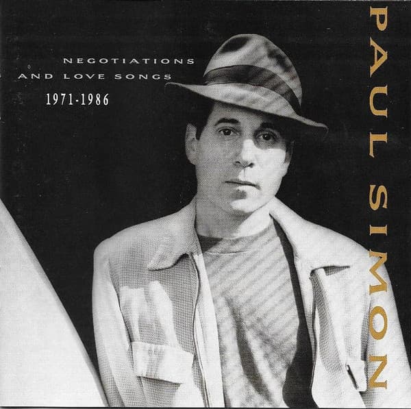 Paul Simon – Negotiations And Love Songs (1971-1986) vinyl cover art
