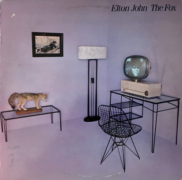 Elton John – The Fox vinyl cover art