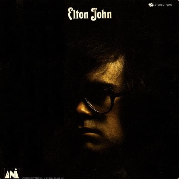 Elton John – Elton John vinyl cover art