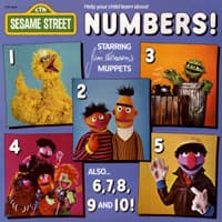 Sesame Street – Numbers! vinyl cover art