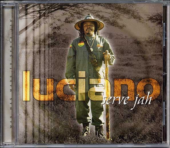Luciano (2) – Serve Jah vinyl cover art