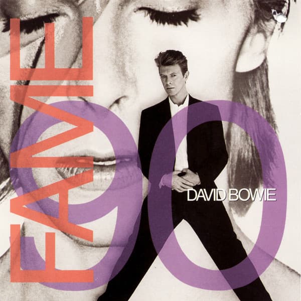 David Bowie – Fame ’90 vinyl cover art
