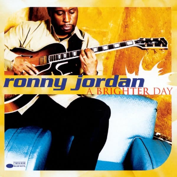 Ronny Jordan – A Brighter Day vinyl cover art