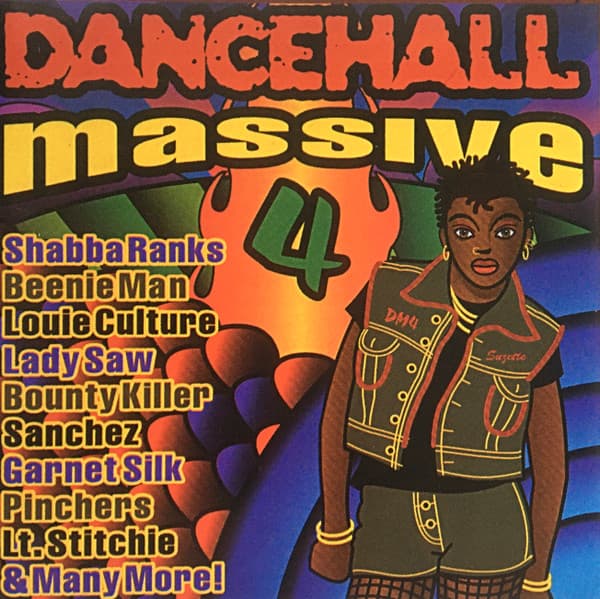 Various – Dancehall Massive 4 vinyl cover art