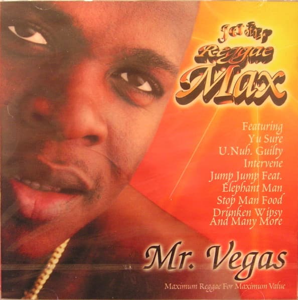 Mr. Vegas – Jet Star Reggae Max vinyl cover art
