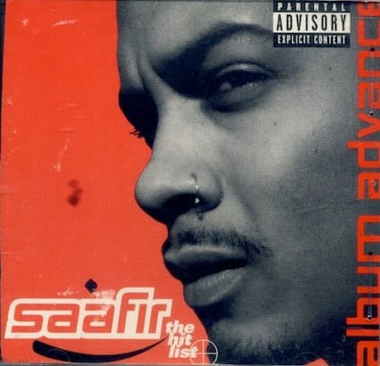 Saafir – The Hit List vinyl cover art