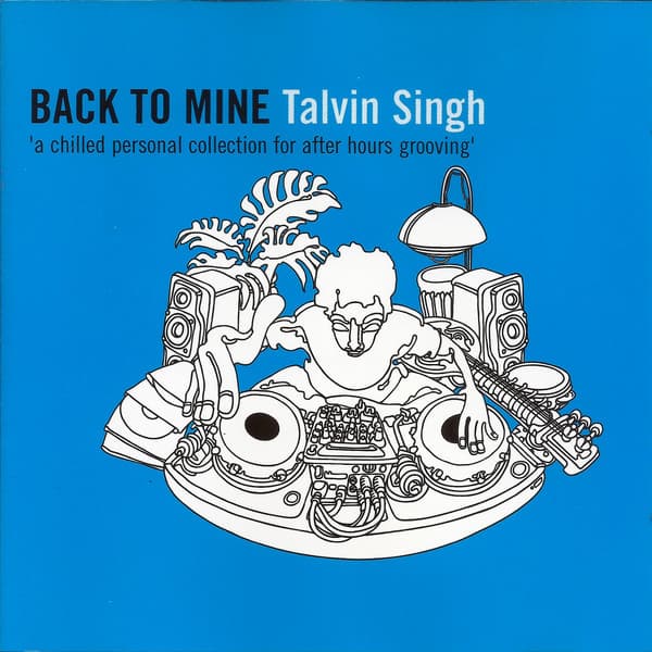 Talvin Singh – Leftfield - Back To Mine vinyl cover art
