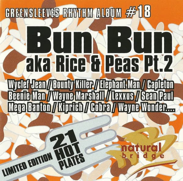 Various – Bun Bun Aka Rice & Peas Pt. 2 vinyl cover art