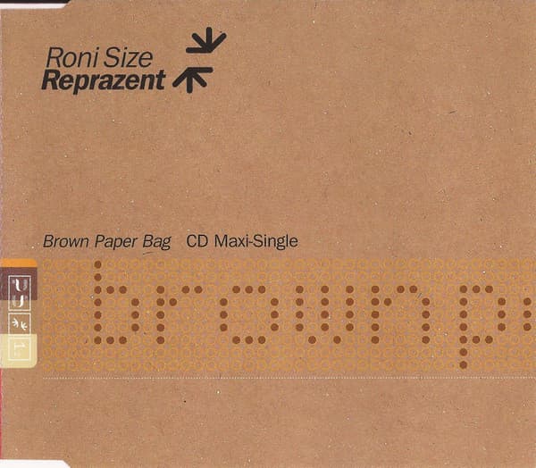 Roni Size / Reprazent – Drum N Bass - Brown Paper Bag vinyl cover art