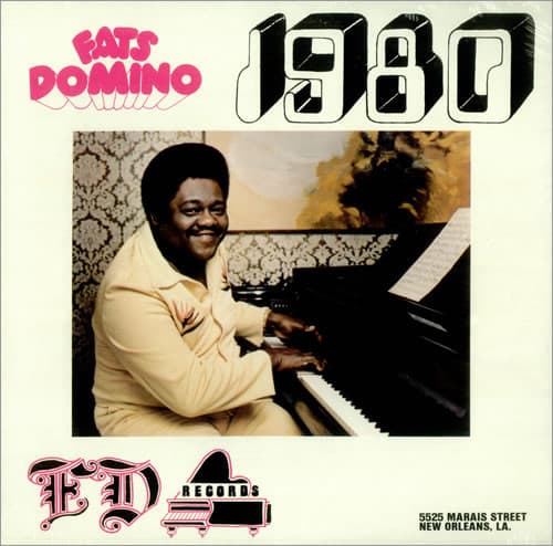 Fats Domino – 1980 vinyl cover art