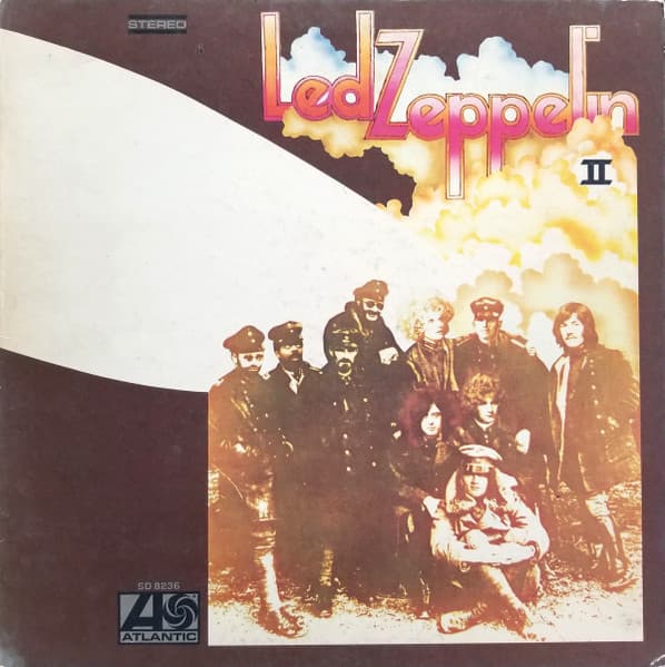 Led Zeppelin – Led Zeppelin Ii vinyl cover art