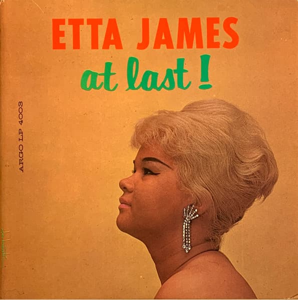 Etta James – At Last! vinyl cover art