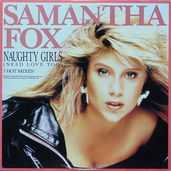 Samantha Fox – I Surrender (To The Spirit Of The Night) vinyl cover art