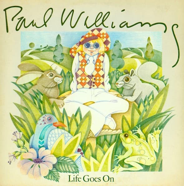 Paul Williams (2) – Life Goes On vinyl cover art