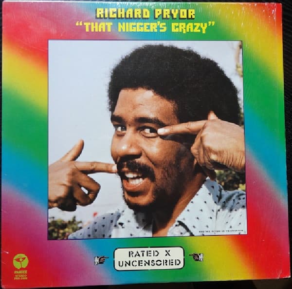Richard Pryor – That Nigger'S Crazy vinyl cover art