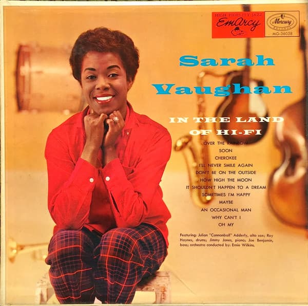 Sarah Vaughan – In The Land Of Hi-Fi vinyl cover art
