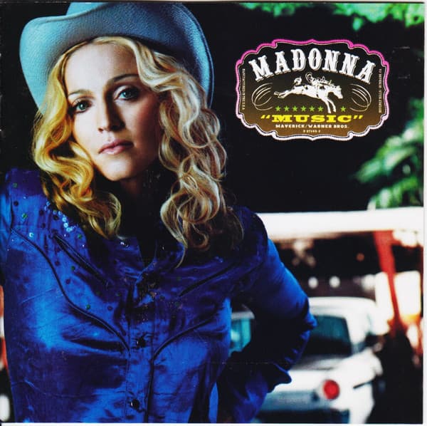 Madonna – Music vinyl cover art