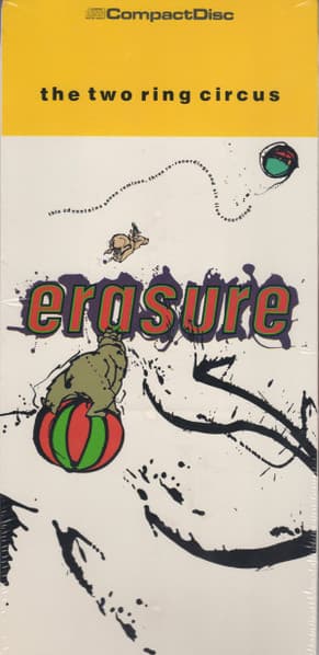 Erasure – Synth-Pop - The Two Ring Circus vinyl cover art