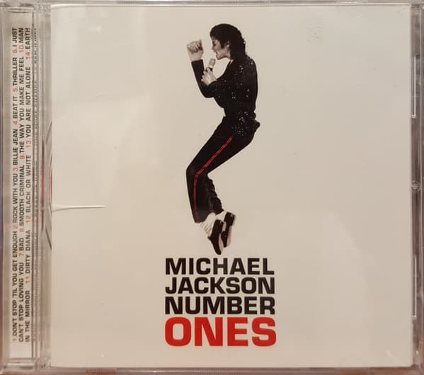 Michael Jackson – Number Ones vinyl cover art