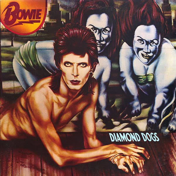 David Bowie – Diamond Dogs vinyl cover art