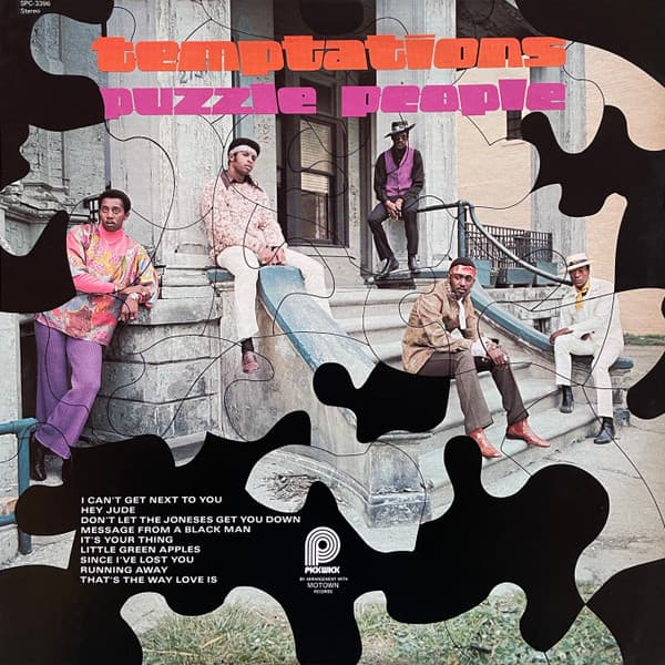 The Temptations – Puzzle People vinyl cover art