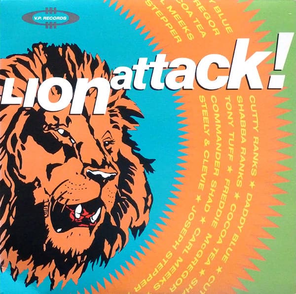 Various – Lion Attack vinyl cover art