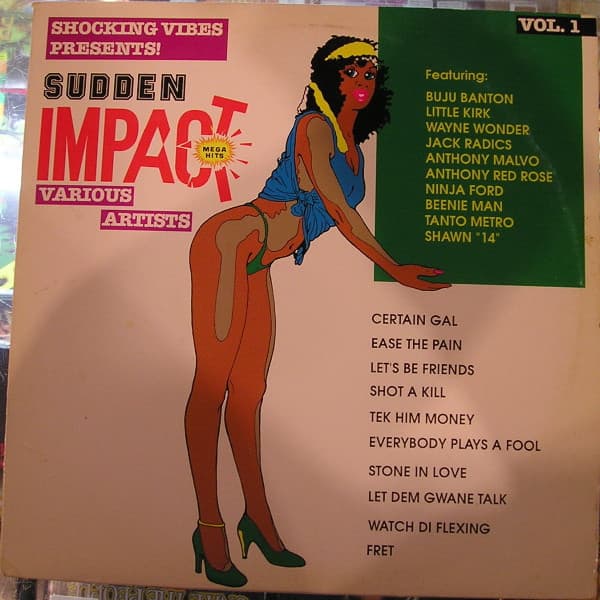 Various – Sudden Impact Vol. 1 vinyl cover art