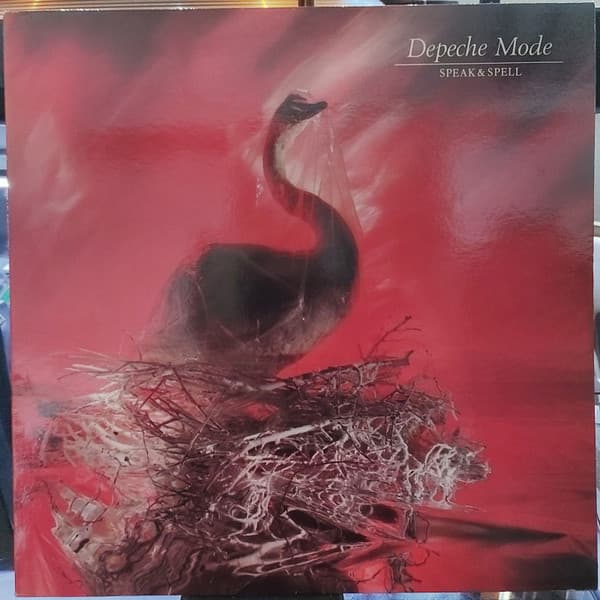Depeche Mode – Synth-Pop - Speak & Spell vinyl cover art