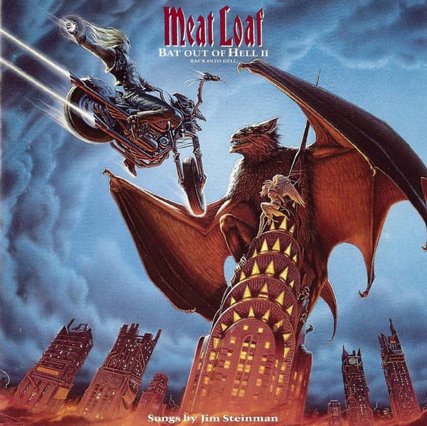 Meat Loaf – Bat Out Of Hell Ii: Back Into Hell vinyl cover art