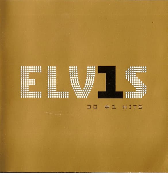 Elvis Presley – Elv1s 30 #1 Hits vinyl cover art
