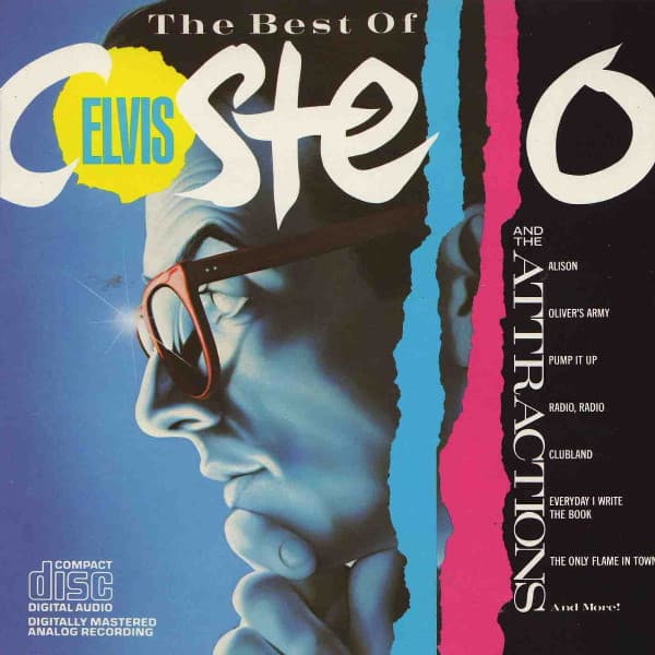 Elvis Costello & The Attractions – The Best Of Elvis Costello And The Attractions vinyl cover art