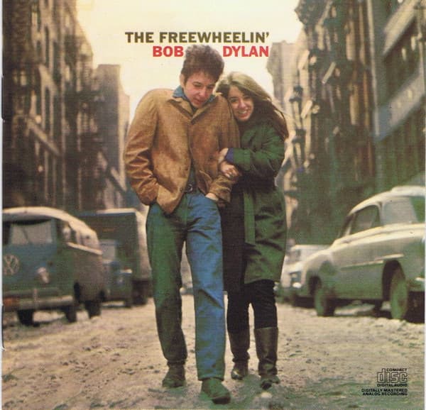 Bob Dylan – The Freewheelin' Bob Dylan vinyl cover art