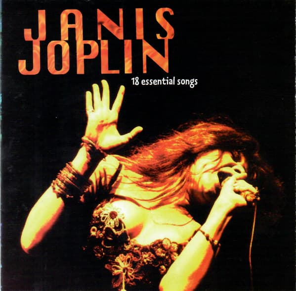 Janis Joplin – 18 Essential Songs vinyl cover art