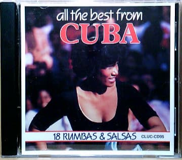 Various – All The Best From Cuba (18 Rumbas & Salsas) vinyl cover art