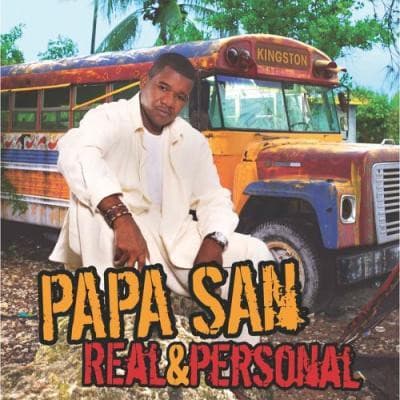 Papa San – Real & Personal vinyl cover art