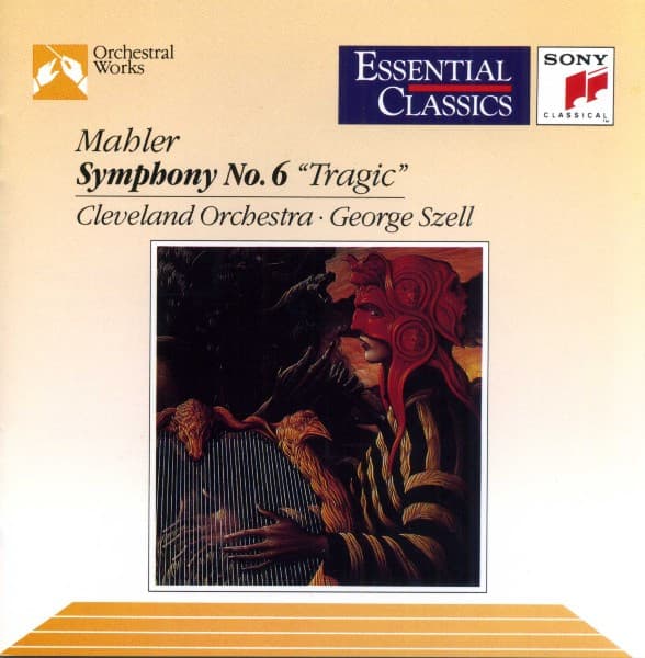 Gustav Mahler, The Cleveland Orchestra, George Szell – Symphony No. 6 "Tragic" vinyl cover art