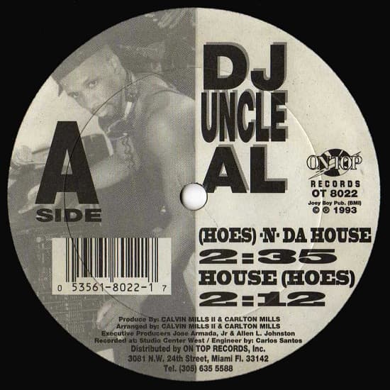 Dj Uncle Al – (Hoes) -N- Da House vinyl cover art