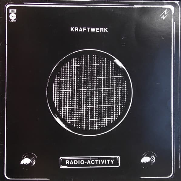 Kraftwerk – Experimental - Radio-Activity vinyl cover art