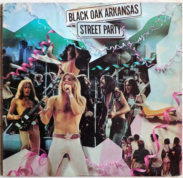 Black Oak Arkansas – Street Party vinyl cover art