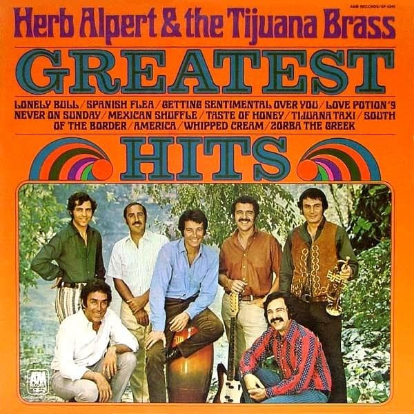 Herb Alpert & The Tijuana Brass – Greatest Hits vinyl cover art