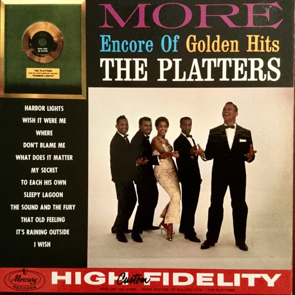 The Platters – More Encore Of Golden Hits vinyl cover art