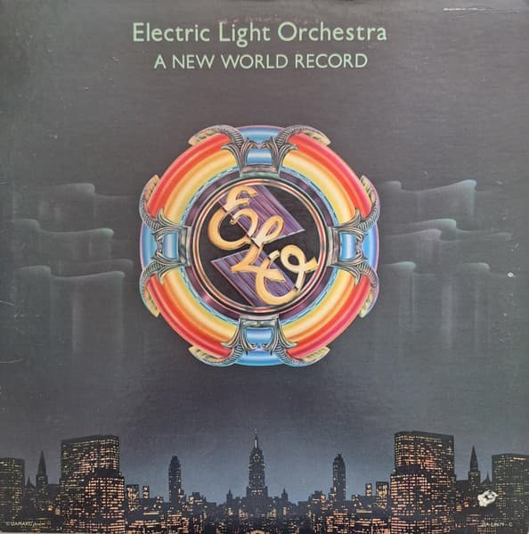 Electric Light Orchestra – A New World Record vinyl cover art