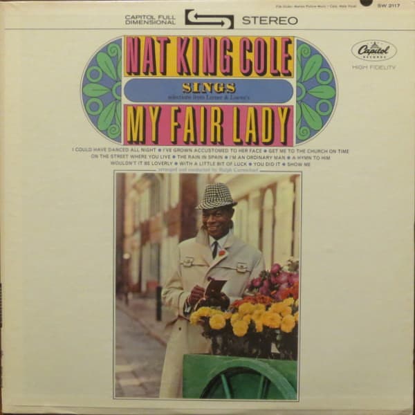 Nat King Cole – My Fair Lady vinyl cover art