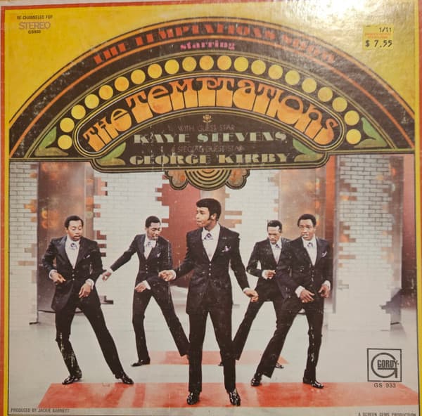 The Temptations – The Temptations Show vinyl cover art
